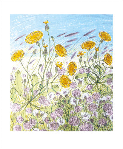 Saltmarsh, Morston by Angie Lewin