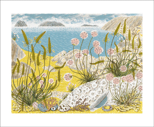 Summer Shore by Angie Lewin